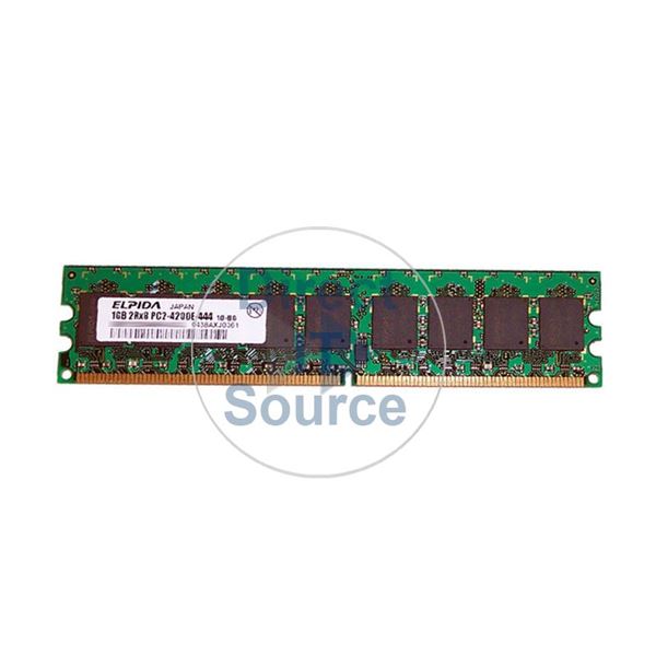 Elpida EBE11ED8AGWA-5C-E - 1GB DDR2 PC2-4200 ECC Unbuffered 240-Pins Memory