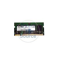 Elpida EBE11UD8AESA-6E-E - 1GB DDR2 PC2-5300 Non-ECC Unbuffered 200-Pins Memory