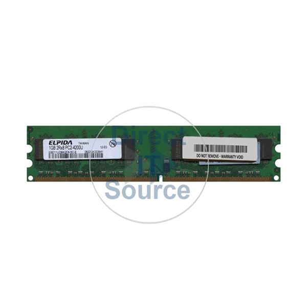 Elpida EBE11UD8AGFA-5C-E - 1GB DDR2 PC2-4200 Non-ECC Unbuffered 240-Pins Memory
