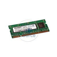Elpida EBE11UE6ACSA-6E-E - 1GB DDR2 PC2-5300 Non-ECC Unbuffered 200-Pins Memory