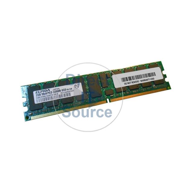 Elpida EBE20RE4AAFA-4A-E - 2GB DDR2 PC2-3200 ECC Registered 240-Pins Memory