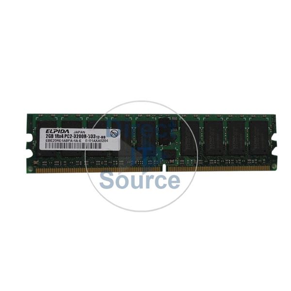 Elpida EBE20RE4ABFA-4A-E - 2GB DDR2 PC2-3200 ECC Registered 240-Pins Memory