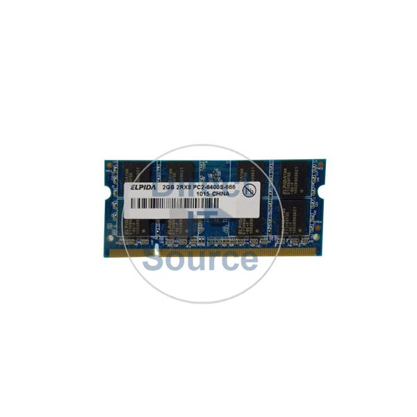 Elpida EBE21UEBAFSA-8G-F - 2GB DDR2 PC2-6400 200-Pins Memory