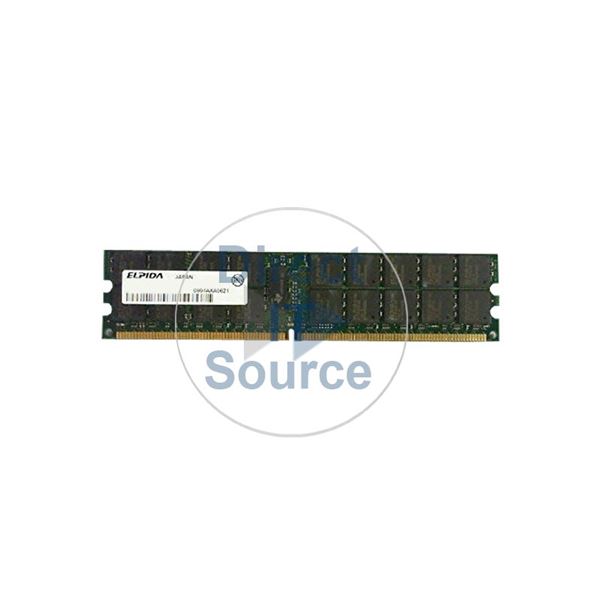 Elpida EBE41AE4ACWA-6E-E - 4GB DDR2 PC2-5300 ECC Registered 240-Pins Memory