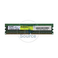 Elpida EBE51ED8AGFA-5C-E - 512MB DDR2 PC2-4200 ECC 240-Pins Memory