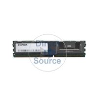 Elpida EBE51FD8AHFD-6E-E - 512MB DDR2 PC2-5300 ECC Fully Buffered 240-Pins Memory