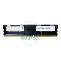 Elpida EBE51FD8AHFT-5C-E - 512MB DDR2 PC2-4200 ECC Fully Buffered 240-Pins Memory