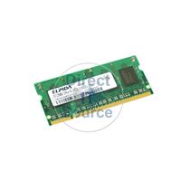 Elpida EBE52UD6AHSA-6E-E - 512MB DDR2 PC2-5300 200-Pins Memory