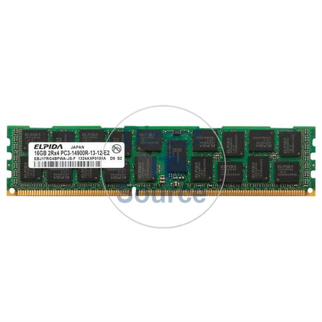 Elpida EBJ17RG4BFWA-JS-F - 16GB DDR3 PC3-14900 ECC Registered 240-Pins Memory