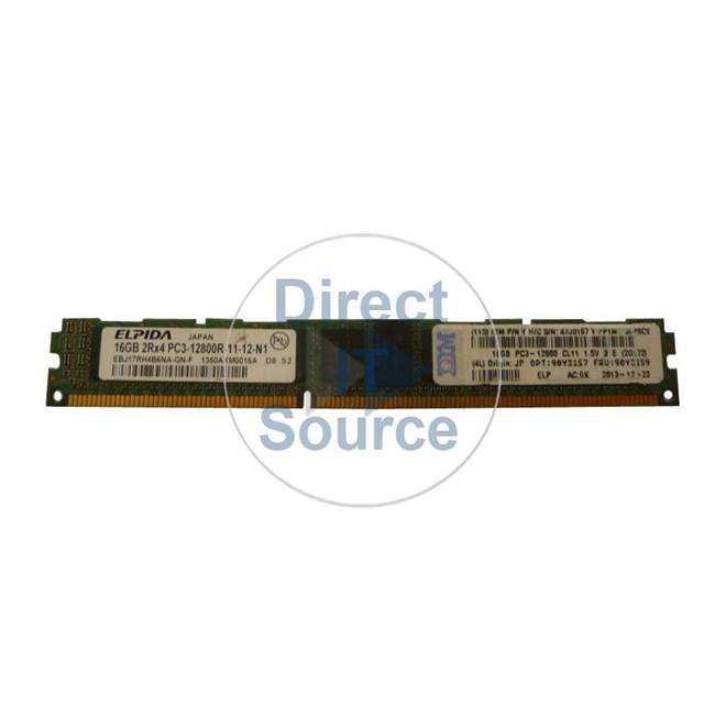 Elpida EBJ17RH4B6NA-GN-F - 16GB DDR3 - VLP PC3-12800 ECC Registered 240-Pins Memory