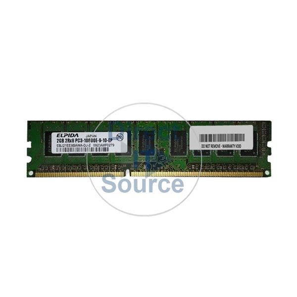 Elpida EBJ21EE8BAWA-DJ-E - 2GB DDR3 PC3-10600 ECC 240-Pins Memory