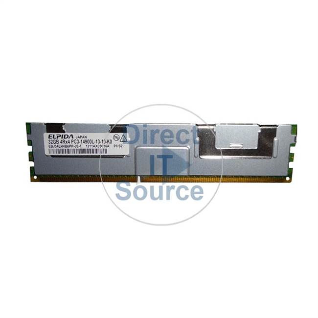 Elpida EBJ34LH4B6PP-JS-F - 32GB DDR3 PC3-14900 ECC Registered Memory