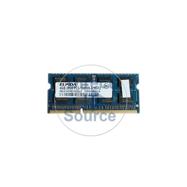 Elpida EBJ41UF8BCS0-DJ-F - 4GB DDR3 PC3-10600 204-Pins Memory