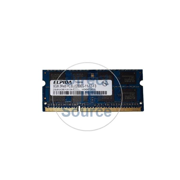 Elpida EBJ81UG8EFU0-GN-F - 8GB DDR3 PC3-12800 Non-ECC Unbuffered 204-Pins Memory