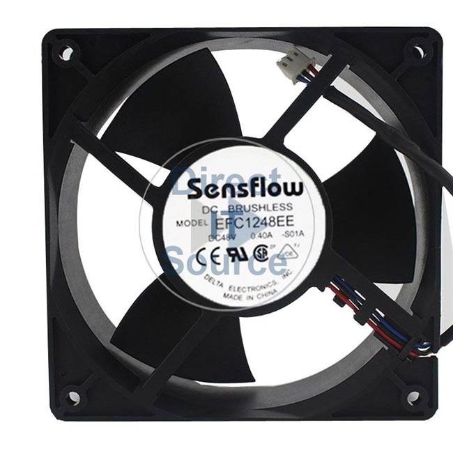 Sensflow EFC1248EE - 48V 0.40A Brushless Case Cooling Fan