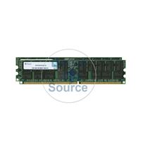 Sun F541-1431 - 4GB 2x2GB DDR PC-3200 ECC Registered 184-Pins Memory