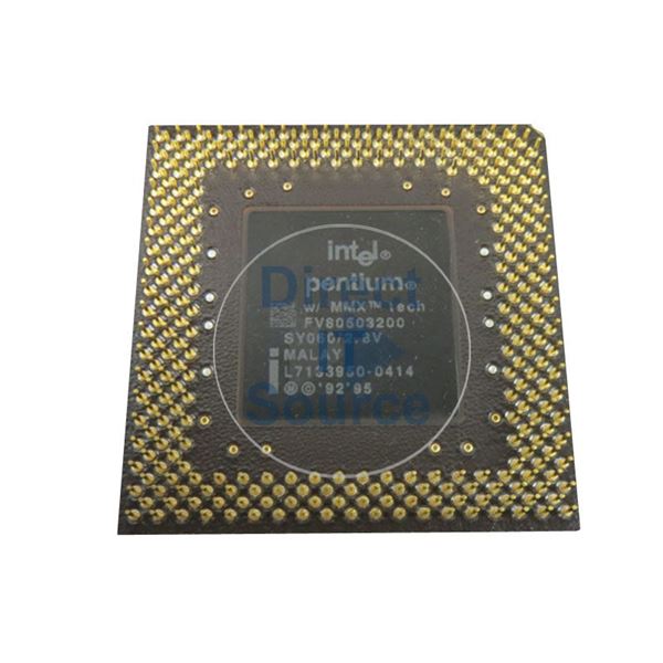 Intel FV80503200 - Pentium Mmx 200Mhz Processor