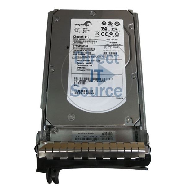 Dell FW956 - 300GB 10K SAS 3.0Gbps 3.5" 16MB Cache Hard Drive