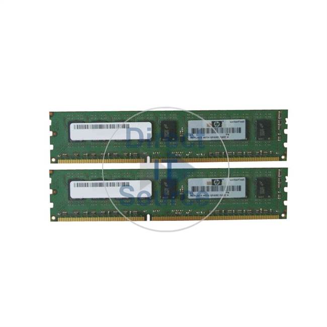 HP FX612AV - 4GB 2x2GB DDR3 PC3-10600 ECC Memory
