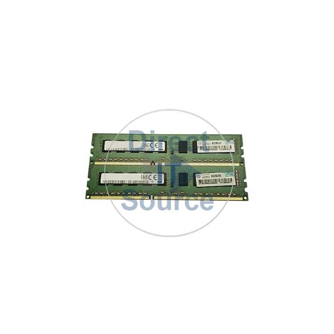 HP FX694AV - 8GB 2x4GB DDR3 PC3-10600 ECC Unbuffered 240-Pins Memory