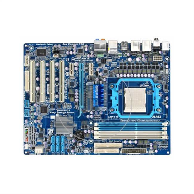 Gigabyte GA-770TA-UD3 - Socket AM3 AMD ATX Desktop Motherboard