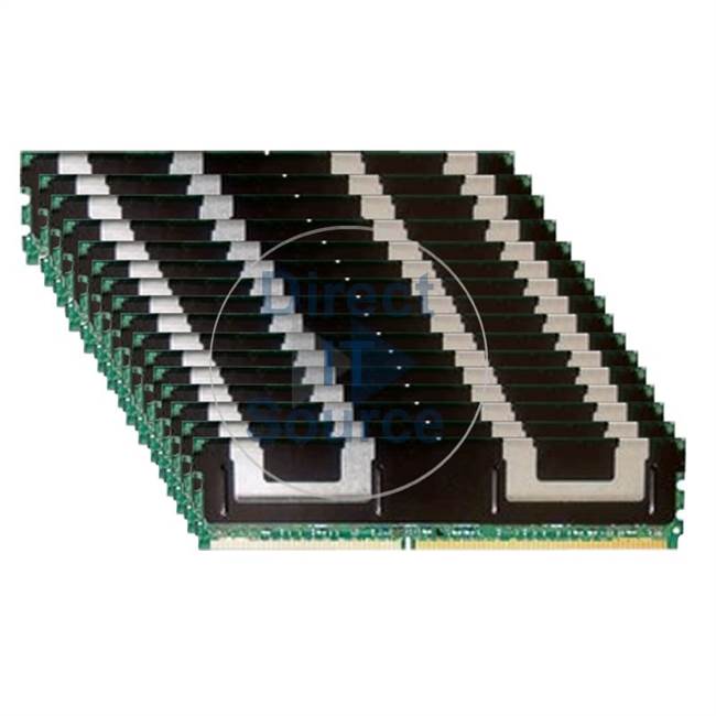 HP GL647AV - 128GB 16x8GB DDR2 PC2-5300 ECC Fully Buffered 240-Pins Memory