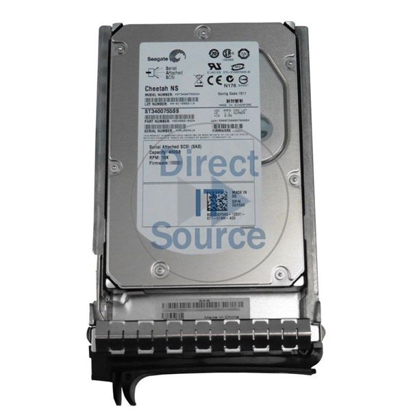 Dell GY583 - 400GB 10K SAS 3.0Gbps 3.5" 16MB Cache Hard Drive