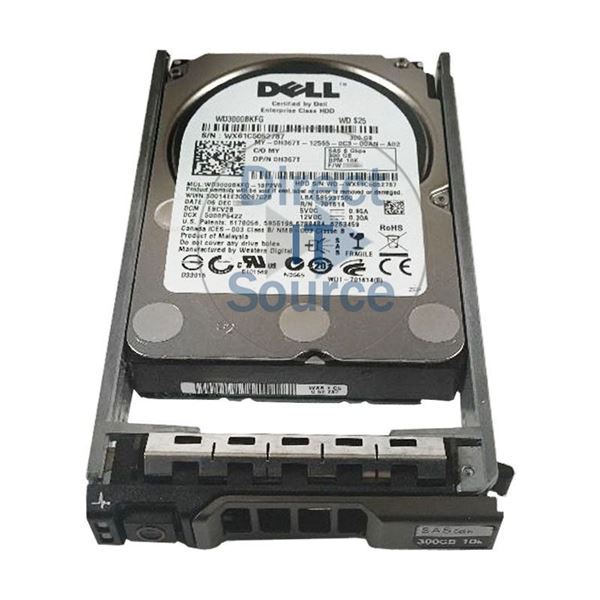 Dell H367T - 300GB 10K SAS 6.0Gbps 2.5" 16MB Cache Hard Drive