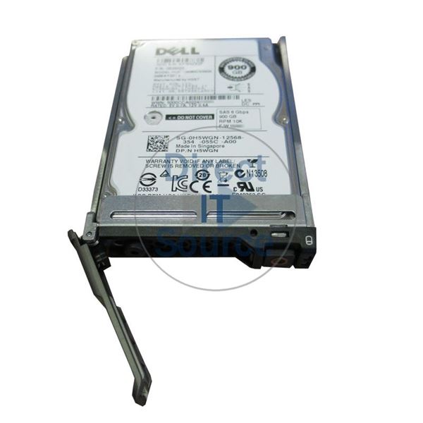 Dell H5WGN - 900GB 10K SAS 6.0Gbps 2.5" 64MB Cache Hard Drive