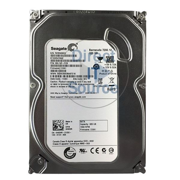 Dell H639R - 320GB 7.2K SATA 3.5" Hard Drive