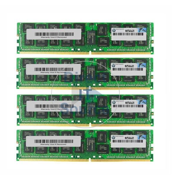 HP H7B82A - 128GB 4x32GB DDR4 PC4-19200 ECC Load Reduced 288-Pins Memory