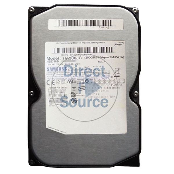 Samsung HA200JC - 200GB 5.7K 3.5Inch IDE 2MB Cache Hard Drive