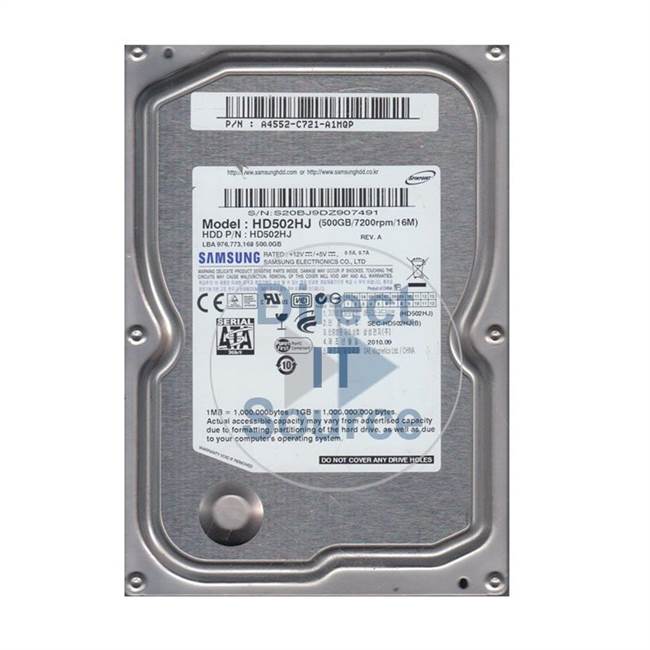 Dell HD502HJ/D - 500GB 7.2K SATA 3.5" Hard Drive