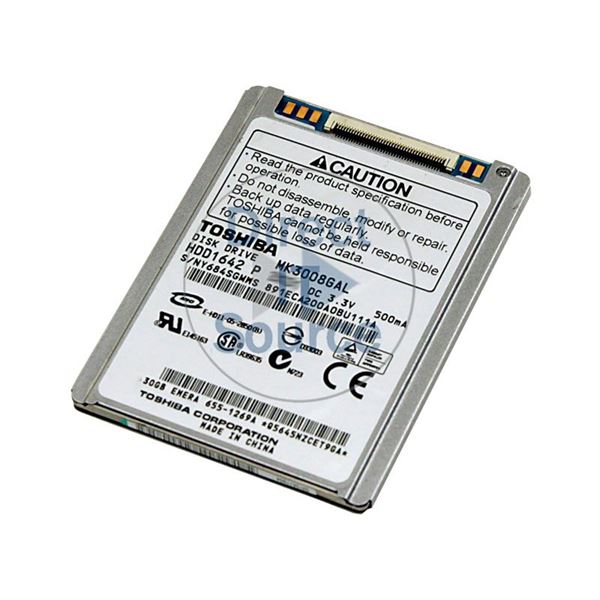 Toshiba HDD1642P - 30GB 4.2K IDE 1.8" 2MB Cache Hard Drive