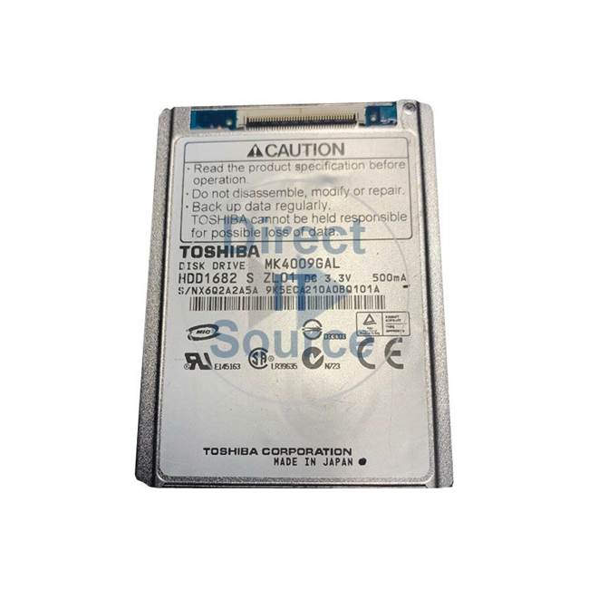 Toshiba HDD1682-S - 40GB 4.2K 1.8" Hard Drive