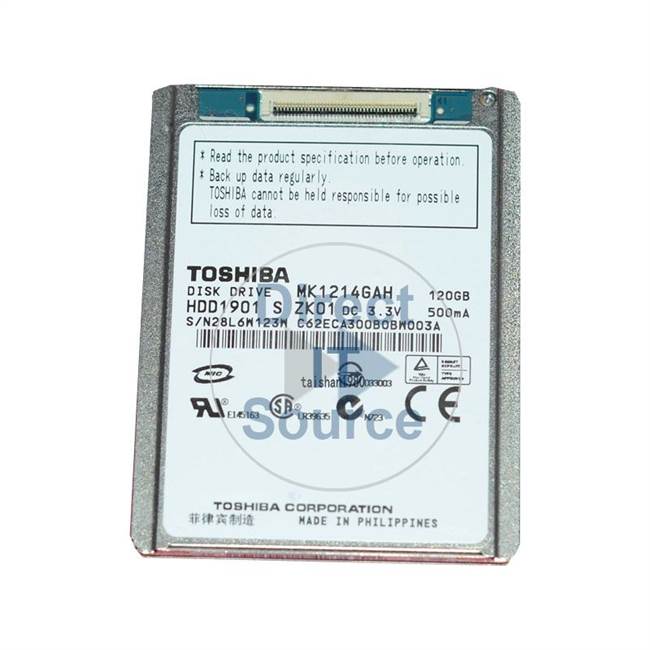 Toshiba HDD1901-S - 120GB 4.2K 1.8Inch Hard Drive