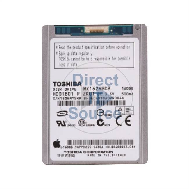Toshiba HDD1B01 - 160GB 3.6K 1.8" Hard Drive