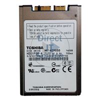 Toshiba HDD1F08A - 160GB 5.4K SATA 3.0Gbps 1.8" 8MB Cache Hard Drive