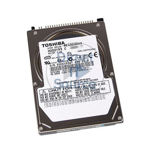 Toshiba HDD2193C - 40GB 5.4K ATA/100 2.5" 16MB Cache Hard Drive