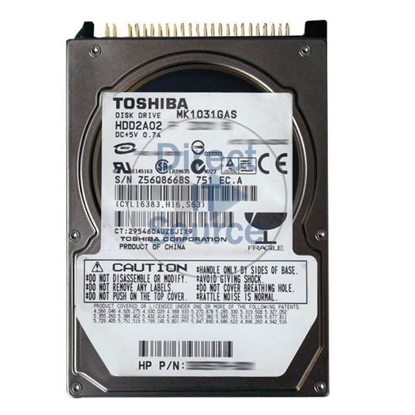 Toshiba HDD2A02 - 100GB 4.2K IDE 2.5" 8MB Cache Hard Drive