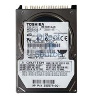 Toshiba HDD2A02F - 100GB 4.2K IDE 2.5" 8MB Cache Hard Drive