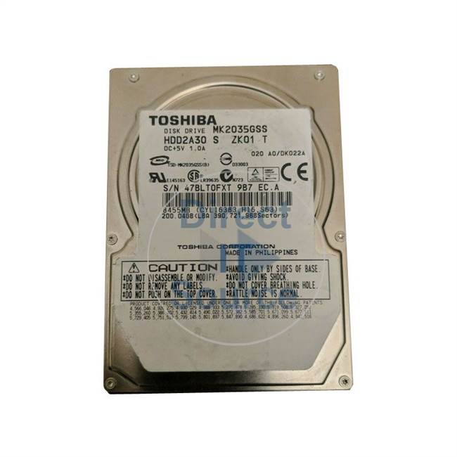 HP HDD2A30 - 200GB 4.2K SATA 2.5" Hard Drive