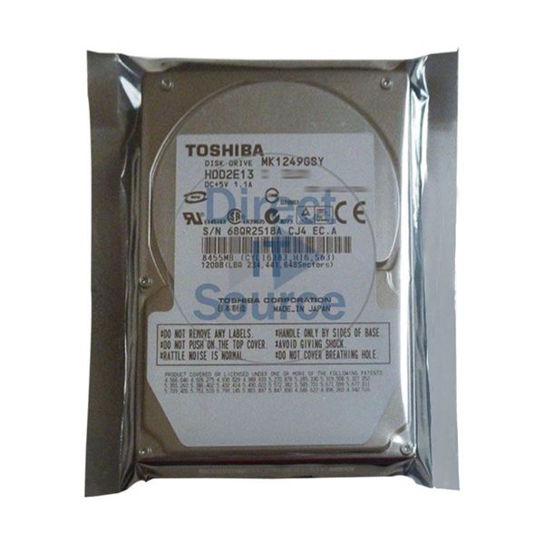 Toshiba HDD2E13 - 120GB 7.2K SATA 3.0Gbps 2.5" 16MB Cache Hard Drive