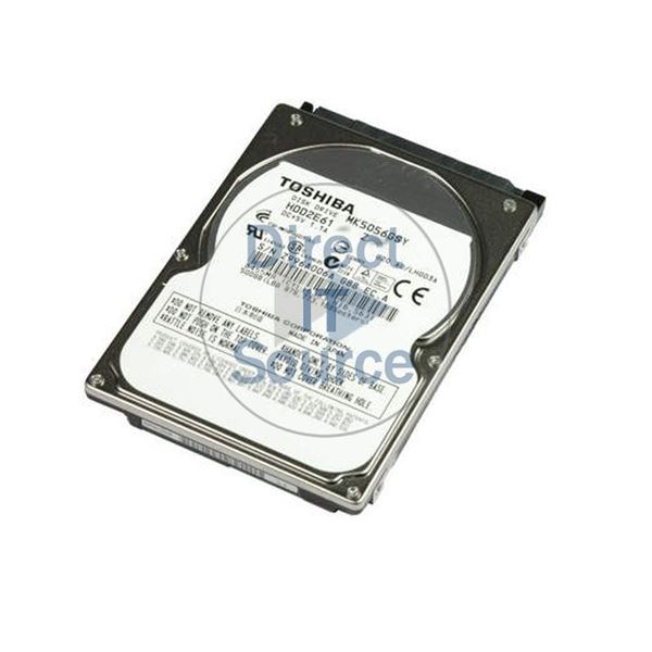 Toshiba HDD2E61Z - 500GB 7.2K SATA 3.0Gbps 2.5" 16MB Cache Hard Drive