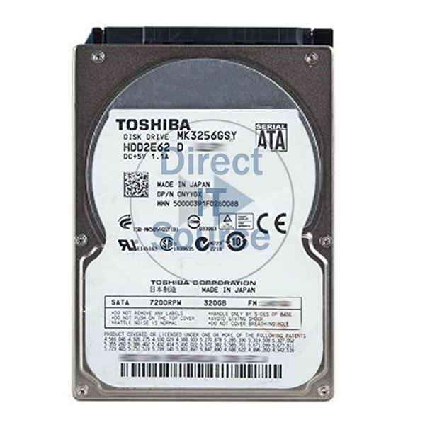 Toshiba HDD2E62D - 320GB 7.2K SATA 2.5" 16MB Cache Hard Drive