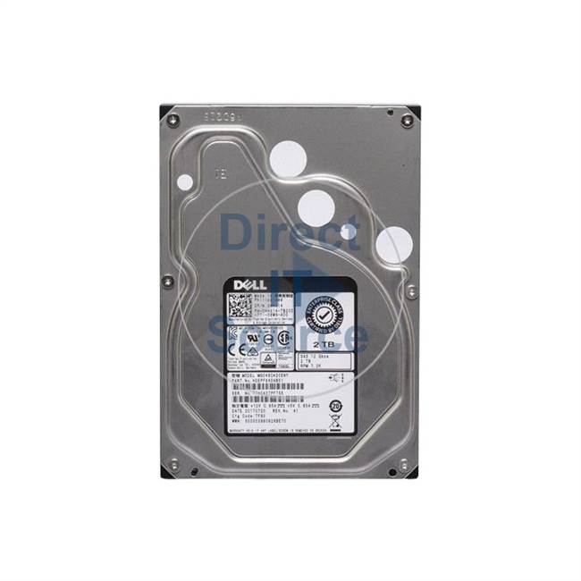 Dell HHX14 - 2TB 7.2 SAS 12Gbps 3.5Inch Cache Hard Drive