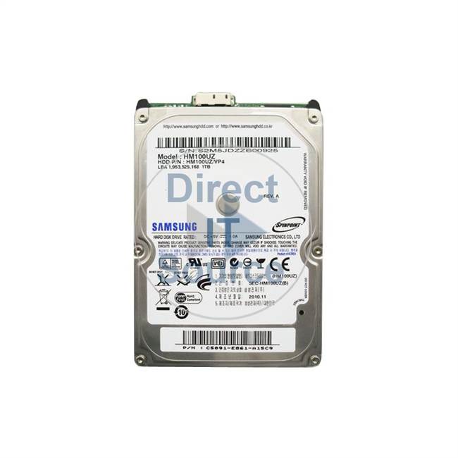 Samsung HM100UZ/VP4 - 1TB 5.4K USB 2.0 2.5" Hard Drive