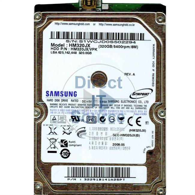 Samsung HM320JX - 320GB USB 2.5