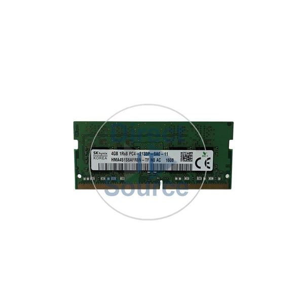 Hynix HMA451S6AFR8N-TFN0 - 4GB DDR4 PC4-17000 Non-ECC Unbuffered 260-Pins Memory