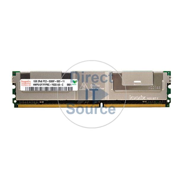 Hynix HMP512F7FFP8C-Y5D3 - 1GB DDR2 PC2-5300 ECC FULLY BUFFERED 240 Pins Memory